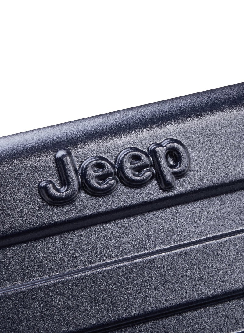 Jeep JH004C 80 cm Hardcase 4-Double Wheeled Expandable Check-In Luggage Trolley - Peacoat Navy - Image 5